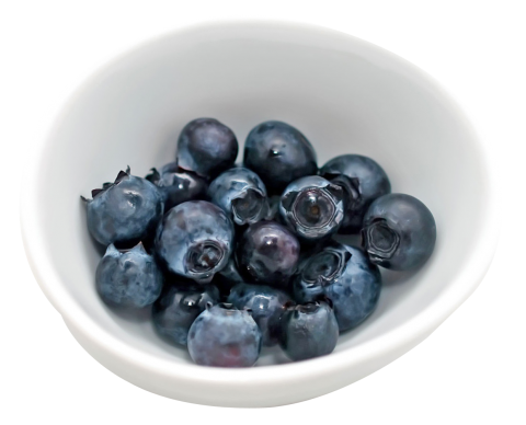 Cup of Blueberrys PNG