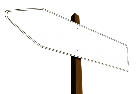 Direction Arrow Sign PNG