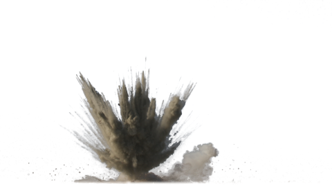 Dirt Explosion PNG