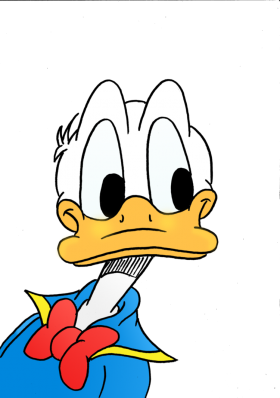Donald Duck  Curious PNG