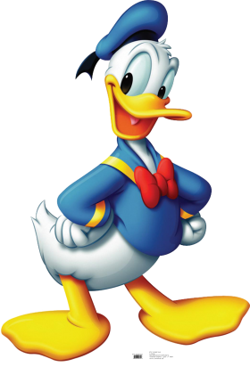 Donald Duck Happy PNG
