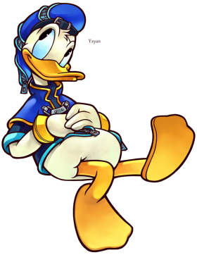 Donald Duck Kindom PNG