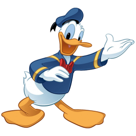 Donald Duck  Smiling PNG
