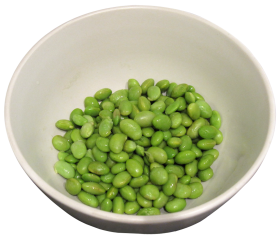 Edamame Soy Beans in Bowls PNG