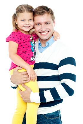 Father And Daughter PNG