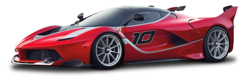 Ferrari FXX K Race Car PNG