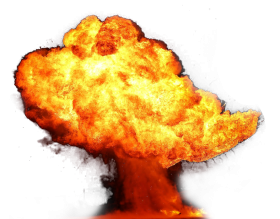 Explosion Fire Flame PNG