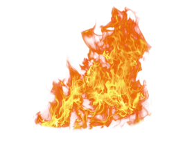Fire Flame Burning Ground PNG