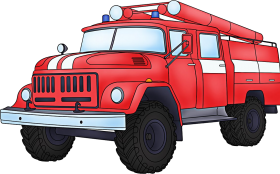Fire Truck PNG