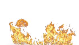Flame Fire Ground PNG