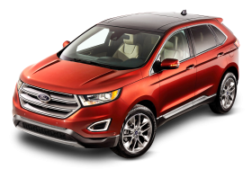 Ford Edge Red Car PNG
