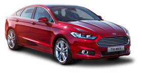 Ford Mondeo Red Car PNG