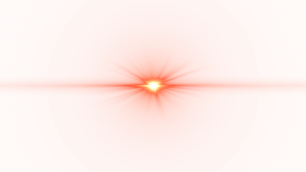 Front Red Lens Flare PNG