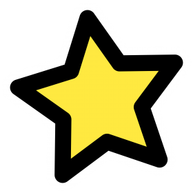 Golden Star PNG