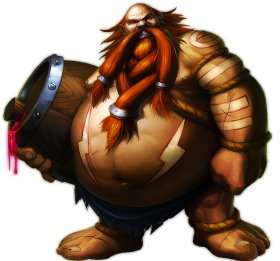 Gragas skin classic old PNG