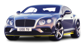 Gray Bentley Continental GT Speed Car PNG