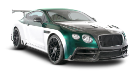 Green Bentley Continental GT Car PNG