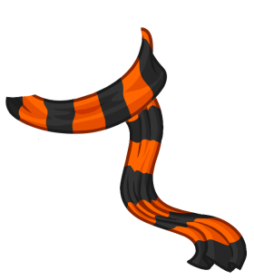 Halloween Scarf PNG