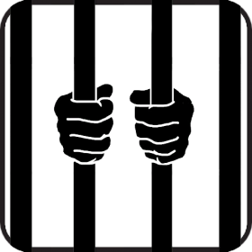 Hands Holding Prison PNG