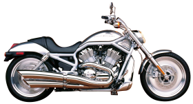 Harley Davidson Silver PNG