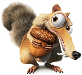 Ice Age Squirrel PNG