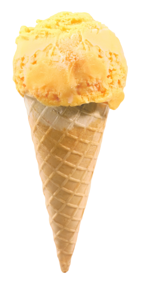 Ice Cream with Cone PNG