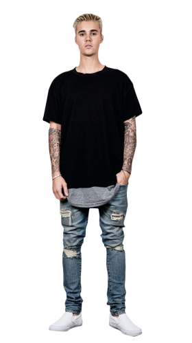 Justin Bieber Standing PNG