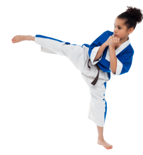 Karate Girl PNG