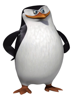 Madagascar Penguin PNG
