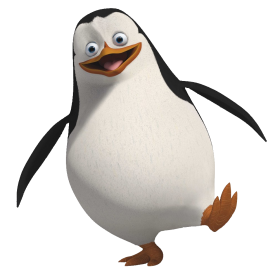 Madagascar Penguin PNG