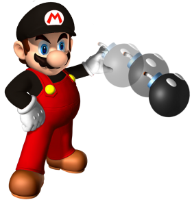 Mario Playing PNG