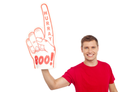 Men Pointing Up PNG