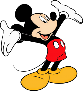 Mickey Mouse  Happy PNG