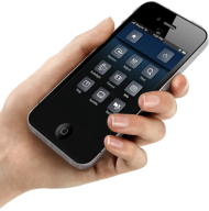 Mobile Phone With Touch PNG