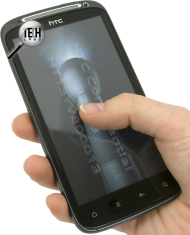 Mobile Phone With Touch PNG