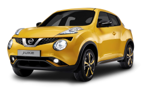 Nissan Juke Yellow Car PNG