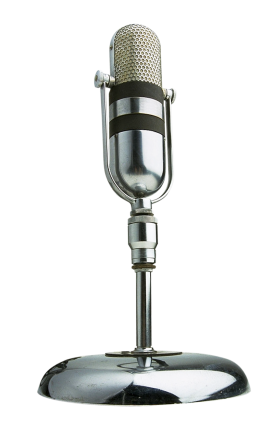 Old Microphone PNG