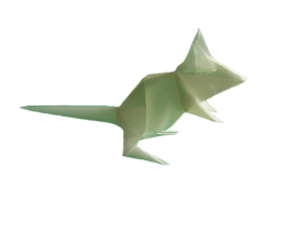 Origami Rat PNG