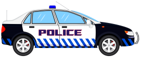Police Car PNG