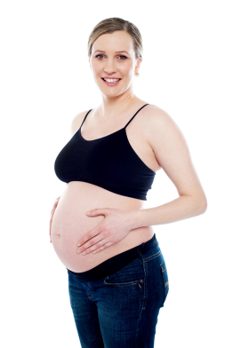 Pregnant Woman Exercise PNG