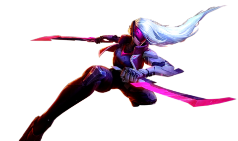 Project Katarina Skin Splashart Render PNG