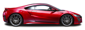 Red Acura NSX Car PNG