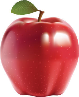 Red Apple Animated PNG