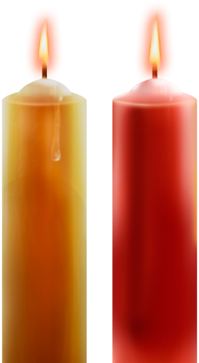 Red  Candle PNG