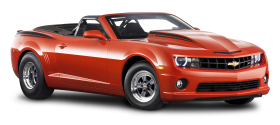 Red Chevrolet Camaro Car PNG