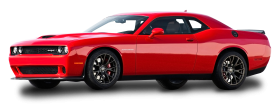 Red Dodge Challenger Car PNG