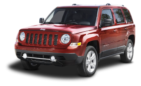 Red Jeep Patriot SUV Car PNG