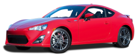 Red Scion FR S Car PNG