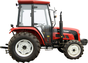 Red Tractor PNG