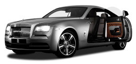 Rolls Royce Wraith Silver Car PNG